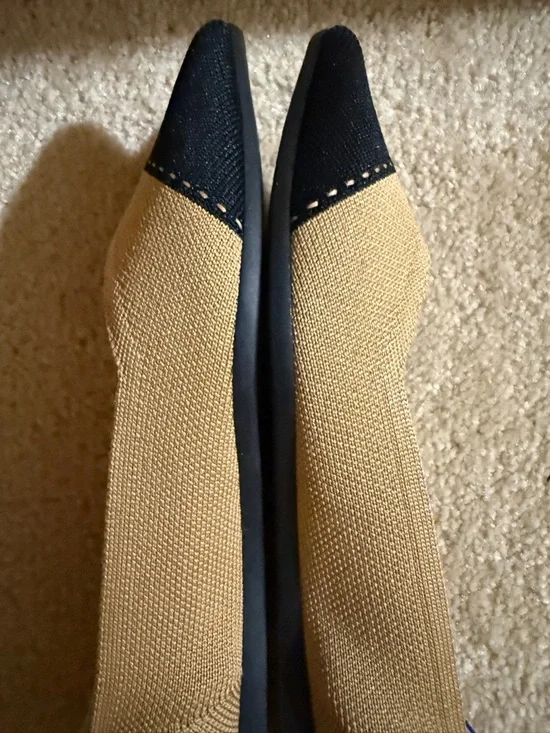 Rothy's The Point II flats in the Camel Captoe colorway size 9.5 - Picture 6 of 11